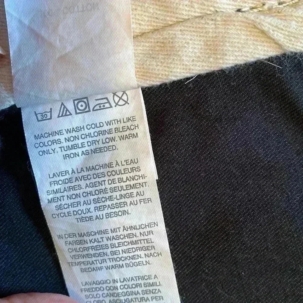 J. Crew Black Broken In Chino Mens Pants Size 36X30.